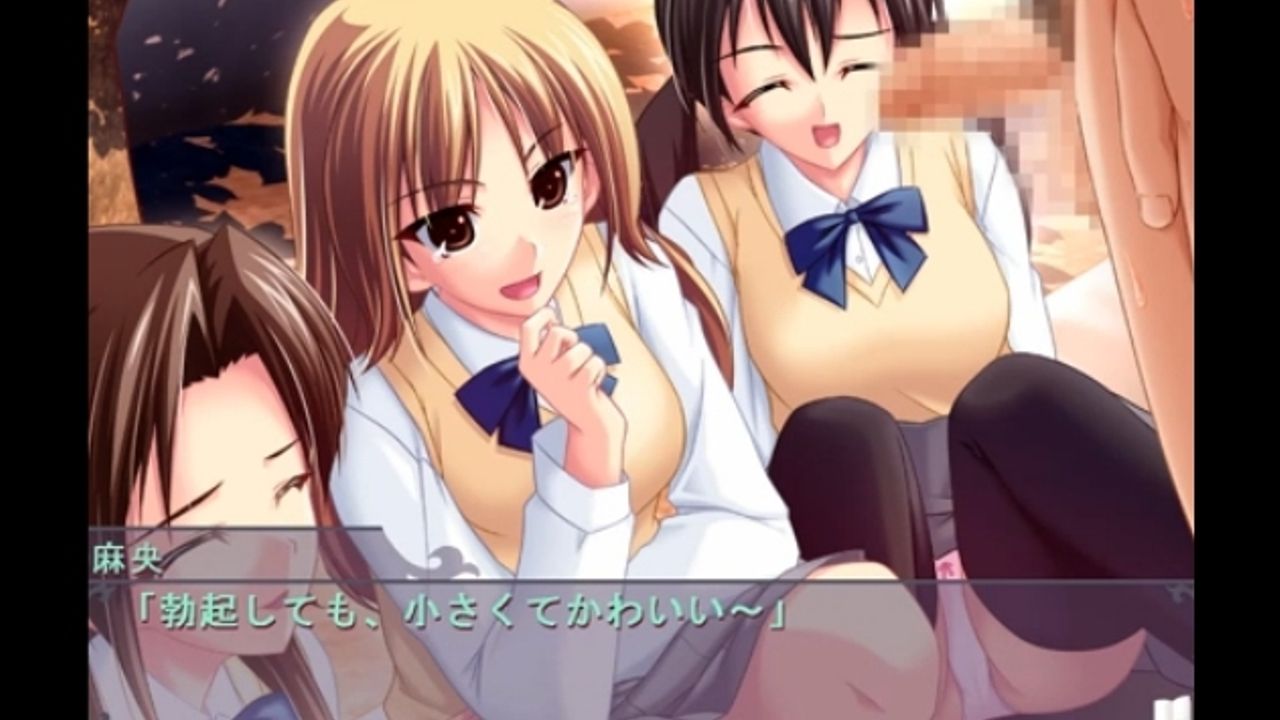 短小包茎の粗チンを罵倒する女子校生！エロゲプレイ動画 - ぬきとも