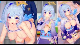 サムネイル 【Vtuber天音かなた】コイカツ！プレイエロアニメ動画(アニメ3DCGエロゲーム 版権キャラカード)