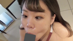 サムネイル ちんしゃぶ神　アヘ顔ダブルピースでチンポぶっこ抜き♡
