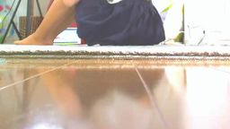 サムネイル 【裏】ギャップに萌え〜Eカップ極エロボディ♡**生♡ゆな♡ ※**※パイパン♡Tバック※パンスト※スジ※食い込み※