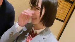 サムネイル 【美**遊記】K県立 ****色白めがねっ*18歳 放課後撮影おじさんとホテルで中出しハメ撮り #53