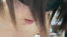 サムネイル 義理*の無修正の騎乗位動画です！！