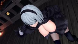 サムネイル 2B/Phone Number【MMD】