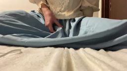 サムネイル 電動アネロス入れながら女装オナニー